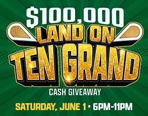 $100,000 Land on Ten Grand Cash Giveaway